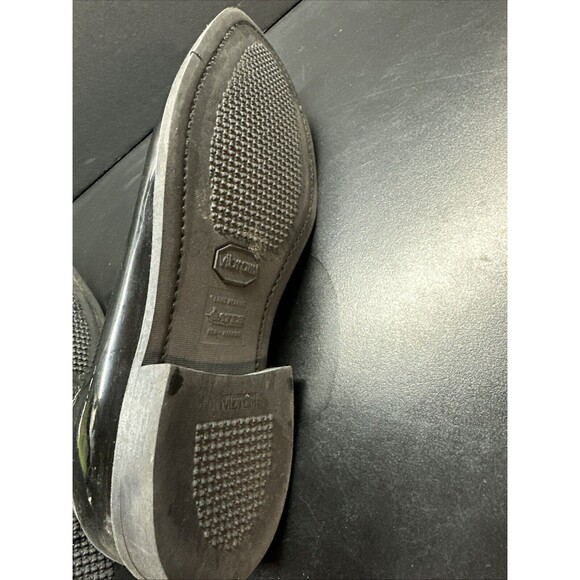 Bates Uniform Oxford Shoes High Gloss Vibram Outsole SIZE 10D - Picture 3 of 4